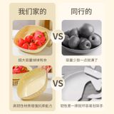  Đĩa Trái Cây Nhựa Phong Cách Kem Dung Tích Lớn Dùng Gia Đình [GIAO HÀNG 2-10 NGÀY | SỈ TỪ 2 TRIỆU | CÓ THỂ IN LOGO] 