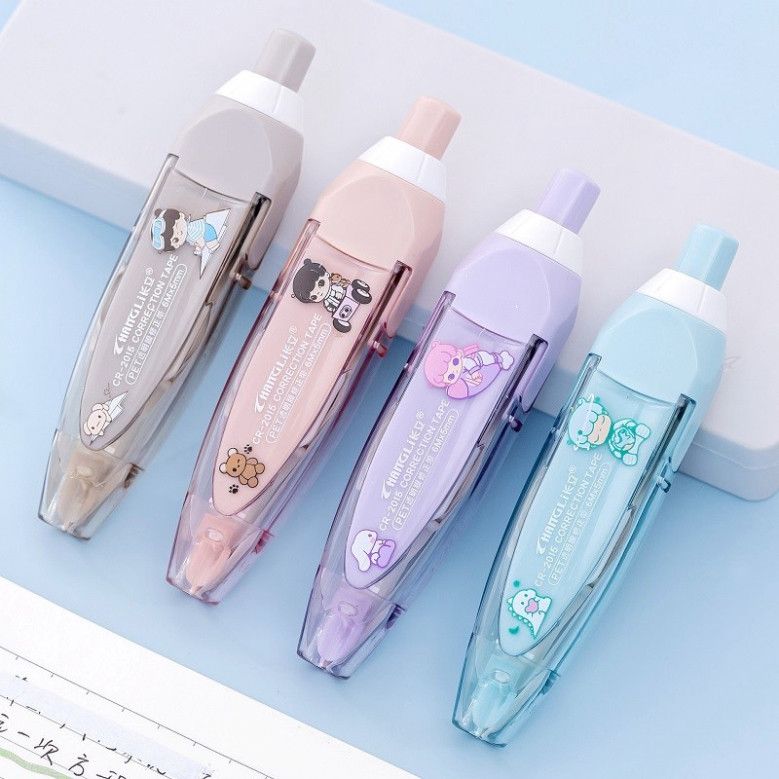  Bút xóa kéo màu pastel đáng yêu, nhỏ gọn cho bạn dễ dàng mang theo khi học tập và làm việc - PK1206. 