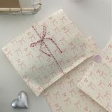  Túi Giấy Kraft Trắng Hình Nơ Phong Cách Hàn Quốc - Bao Bì Quà Tặng Dày Dặn Đựng Đồ Ăn, Bánh Kẹo [GIAO HÀNG 2-10 NGÀY | SỈ TỪ 2 TRIỆU | CÓ THỂ IN LOGO] 