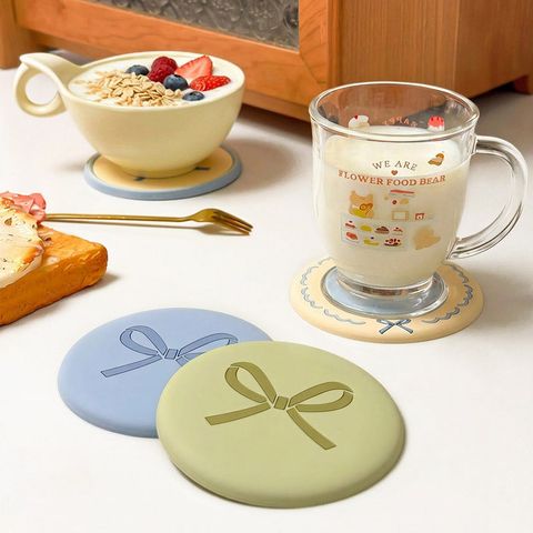  Đế Lót Ly Cao Su Mềm Màu Macaron Họa Tiết - Lót Cốc Chống Trượt Hình Tròn, Phụ Kiện Bàn Nhà Bếp Gia Dụng [GIAO HÀNG 2-10 NGÀY | SỈ TỪ 2 TRIỆU | CÓ THỂ IN LOGO] 