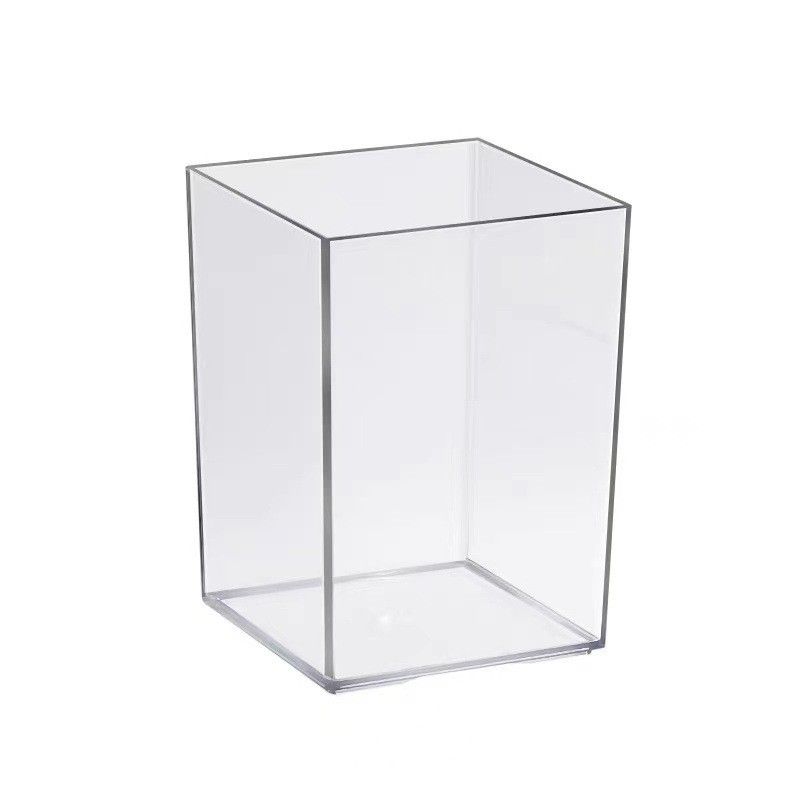  Hộp Bút Acrylic Trong Suốt 3 Ngăn - Hộp Đựng Bút Để Bàn Đa Năng, Văn Phòng Phẩm Phong Cách Đơn Giản [GIAO HÀNG 2-10 NGÀY | SỈ TỪ 2 TRIỆU | CÓ THỂ IN LOGO] 