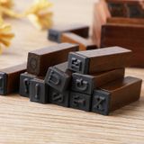  Bộ 2 Con Dấu Chữ Cái Tiếng Anh - Chữ Hoa Và Chữ Thường, Chất Liệu Gỗ [GIAO HÀNG 2-10 NGÀY | SỈ TỪ 2 TRIỆU | CÓ THỂ IN LOGO] 