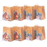  Túi giấy kraft giáng sinh cao cấp đựng quà bán buôn 