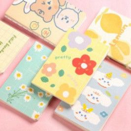  ```Bộ 10 Sổ tay hoa văn vintage bìa mềm A5/B5, 64 trang - PK1790 Classy Floral``` 