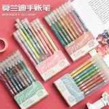  Bộ Bút Gel Màu Morandi Trái Cây Xanh Cho Học Sinh, Bút Graffiti [GIAO HÀNG 2-10 NGÀY | SỈ TỪ 2 TRIỆU | CÓ THỂ IN LOGO] 