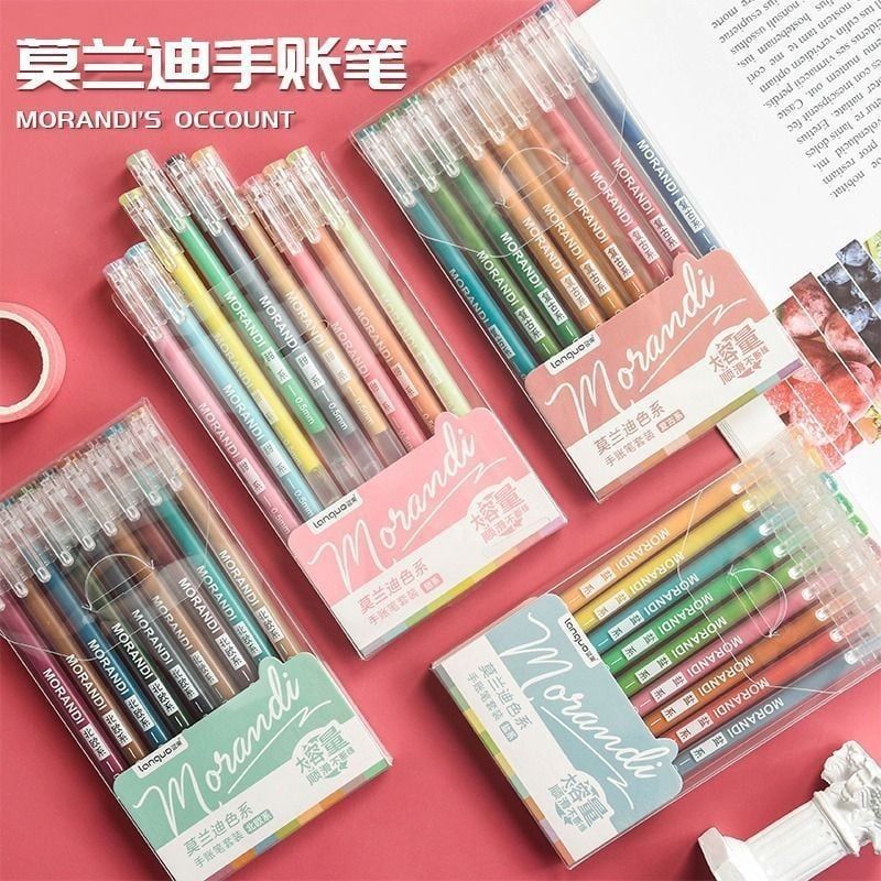  Bộ Bút Gel Màu Morandi Trái Cây Xanh Cho Học Sinh, Bút Graffiti [GIAO HÀNG 2-10 NGÀY | SỈ TỪ 2 TRIỆU | CÓ THỂ IN LOGO] 