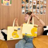  Túi tote vải không dệt in hình chuối – Túi mua sắm shop thời trang cao cấp [GIAO HÀNG 2-10 NGÀY | SỈ TỪ 2 TRIỆU | CÓ THỂ IN LOGO] 