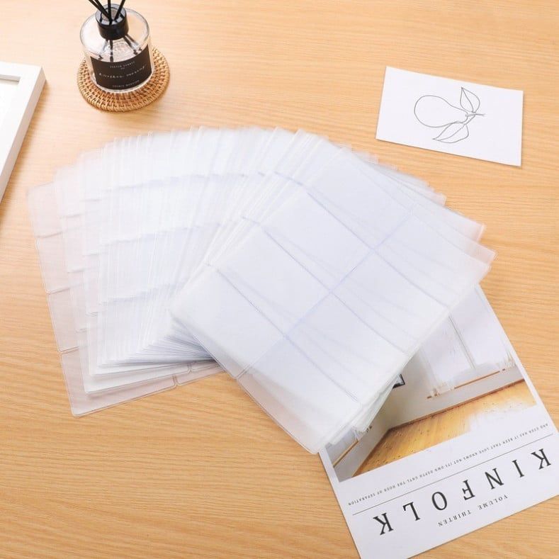  ```Đặt hàng trước: 50 Túi Bảo Vệ Thẻ Ngân Hàng Tuỳ Chỉnh, Mờ và An Toàn cho Thẻ ID``` 