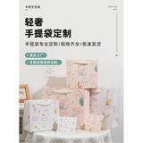  Túi quà tặng mẫu mới mùa hè đóng gói lễ hội sinh nhật túi giấy xách tay 