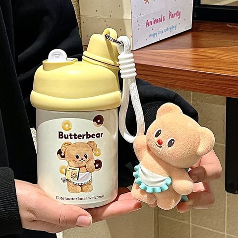  Cốc giữ nhiệt cốc nước kiểu dáng xinh xắn nhỏ nhắn cho nữ tiện mang theo có ống hút 