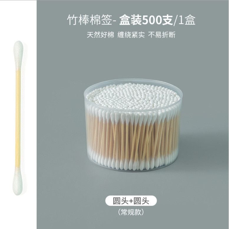  Tăm Bông Hai Đầu Đóng Hộp Dùng Cho Trang Điểm, Vệ Sinh Gia Đình [GIAO HÀNG 2-10 NGÀY | SỈ TỪ 2 TRIỆU | CÓ THỂ IN LOGO] 