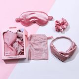  Bịt Mắt Ngủ Lụa Giảm Mệt Mỏi Cao Cấp Bộ Quà Cưới Ba Mảnh [GIAO HÀNG 2-10 NGÀY | SỈ TỪ 2 TRIỆU | CÓ THỂ IN LOGO] 