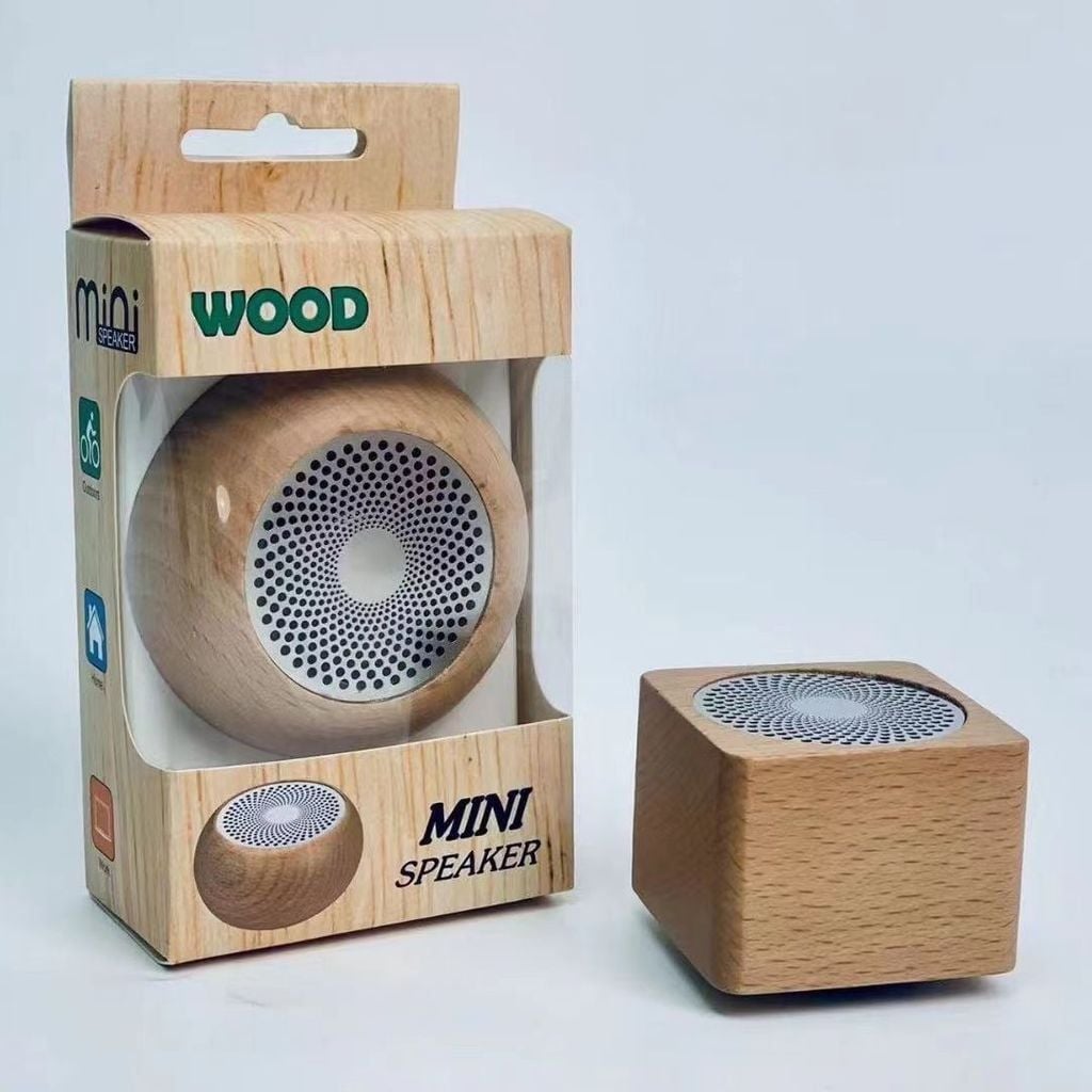 Loa Bluetooth Gỗ Nguyên Khối Cổ Điển Siêu Trầm Cầm Tay [GIAO HÀNG 2-10 NGÀY | SỈ TỪ 2 TRIỆU | CÓ THỂ IN LOGO] 