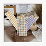  ```Sticker trang trí hộp 16 x 6 CM, giấy C bóng in chữ, bộ niêm phong PK1795``` 