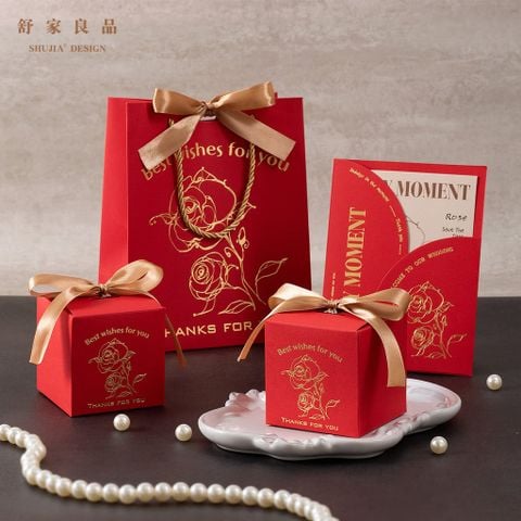  Hộp kẹo cưới đỏ phong cách Trung Quốc – Hộp quà cưới cao cấp [GIAO HÀNG 2-10 NGÀY | SỈ TỪ 2 TRIỆU | CÓ THỂ IN LOGO] 