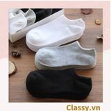  Combo 5 đôi Tất cotton, vớ cotton không cổ, phù hợp nhiều loại giày dép G1407 