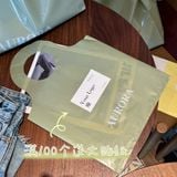  Túi nhựa đỏ cao cấp đựng quần áo, túi shop thời trang 