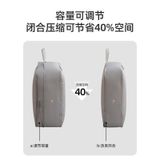  斜纹牛津布羽绒服收纳包带拉链双层家用旅行衣物压缩袋免抽气立体 