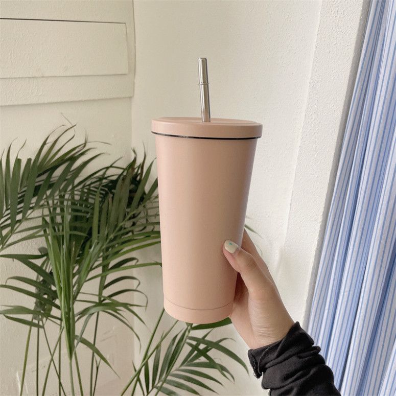  Cốc Giữ Nhiệt Inox Dung Tích Lớn, Thiết Kế Trái Tim Dành Cho Học Sinh - (Đặt Trước) 