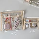  Bộ 10 túi chống nước trong suốt đậm chất instagram hàn quốc đựng mỹ phẩm tai nghe điện thoại 