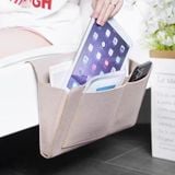  Túi Treo Đầu Giường Bằng Nỉ Màu Be, Xám, Nâu - Túi Đựng Điện Thoại, Đồ Lặt Vật, Điều Khiển TV, Trang Trí Phòng Ngủ [GIAO HÀNG 2-10 NGÀY | SỈ TỪ 2 TRIỆU | CÓ THỂ IN LOGO] 