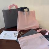  COMBO 10 Túi tote hồng hạc bằng nhựa nhiều size không ra màu T26-082 