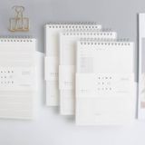  Sổ Cuộn Lưới A Đặt Trước - Ghi Chép Đơn Giản Dùng Cho Học Sinh, Dây Lưới Trong Suốt 