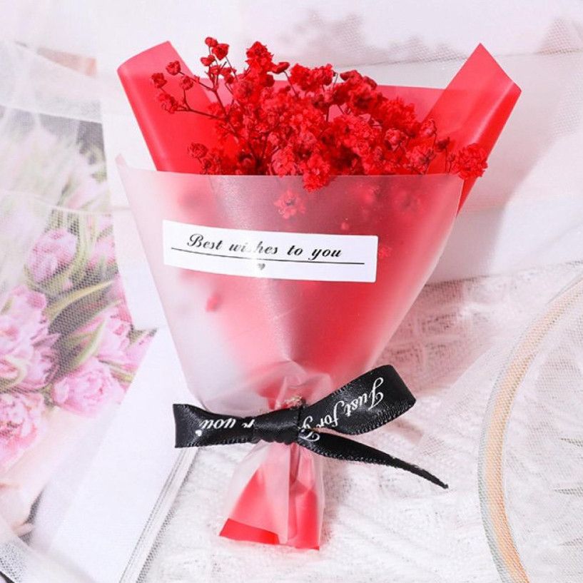  Bộ 10 Bó hoa khô mini Classy nhiều sắc màu - Quà tặng & Trang trí ấn tượng Q1361 