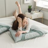  Gối Bảo Vệ Cổ Bông Cotton Satin Cassia - Lõi Gối Nam Châm, Ruột Gối Hạt Dành Cho Người Lớn, Học Sinh Ký Túc Xá [GIAO HÀNG 2-10 NGÀY | SỈ TỪ 2 TRIỆU | CÓ THỂ IN LOGO] 