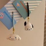  ```(ĐẶT TRƯỚC) Sách Nhỏ Đỏ Dễ Thương Kèm Chó Sanrio Pacha, Mặt Dây Chuyền & Túi Độc Đáo``` 