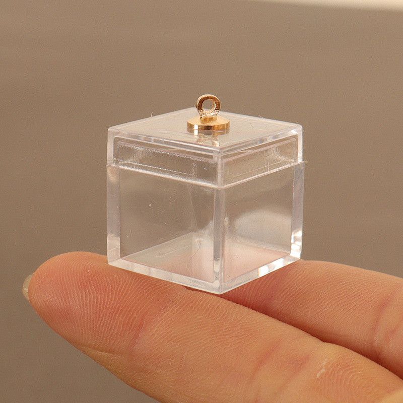  Hộp Trưng Bày Trong Suốt Mini Cho Búp Bê - Tủ Kính Đồ Ăn, Trang Sức, Kẹo, Phụ Kiện Mô Hình Cảnh OB Dollhouse [GIAO HÀNG 2-10 NGÀY | SỈ TỪ 2 TRIỆU | CÓ THỂ IN LOGO] 
