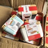  一组个！木盖收纳盒食品零食便当盒水果沙拉储存饭盒 