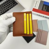  (Hàng Đặt Trước) 10 Túi Đựng Thẻ Ngắn Da PU Màu Trơn Nhiều Màu - Ví Đựng Card, Thẻ, Tiền Lẻ Phong Cách Đơn Giản [GIAO HÀNG 2-10 NGÀY | SỈ TỪ 2 TRIỆU | CÓ THỂ IN LOGO] 
