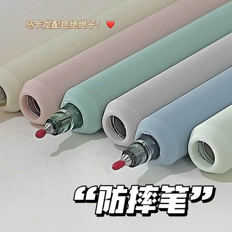  Bút Bi Bấm Màu Pastel Đầu Bút Hình Nón - Bút Đen Học Sinh Giá Trị Cao, Thiết Kế Chống Trượt, Dễ Cầm Nắm [GIAO HÀNG 2-10 NGÀY | SỈ TỪ 2 TRIỆU | CÓ THỂ IN LOGO] 