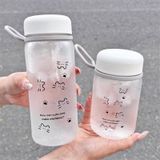  Cốc nước nữ tính thiết kế đơn giản, cốc uống nước tiện lợi 