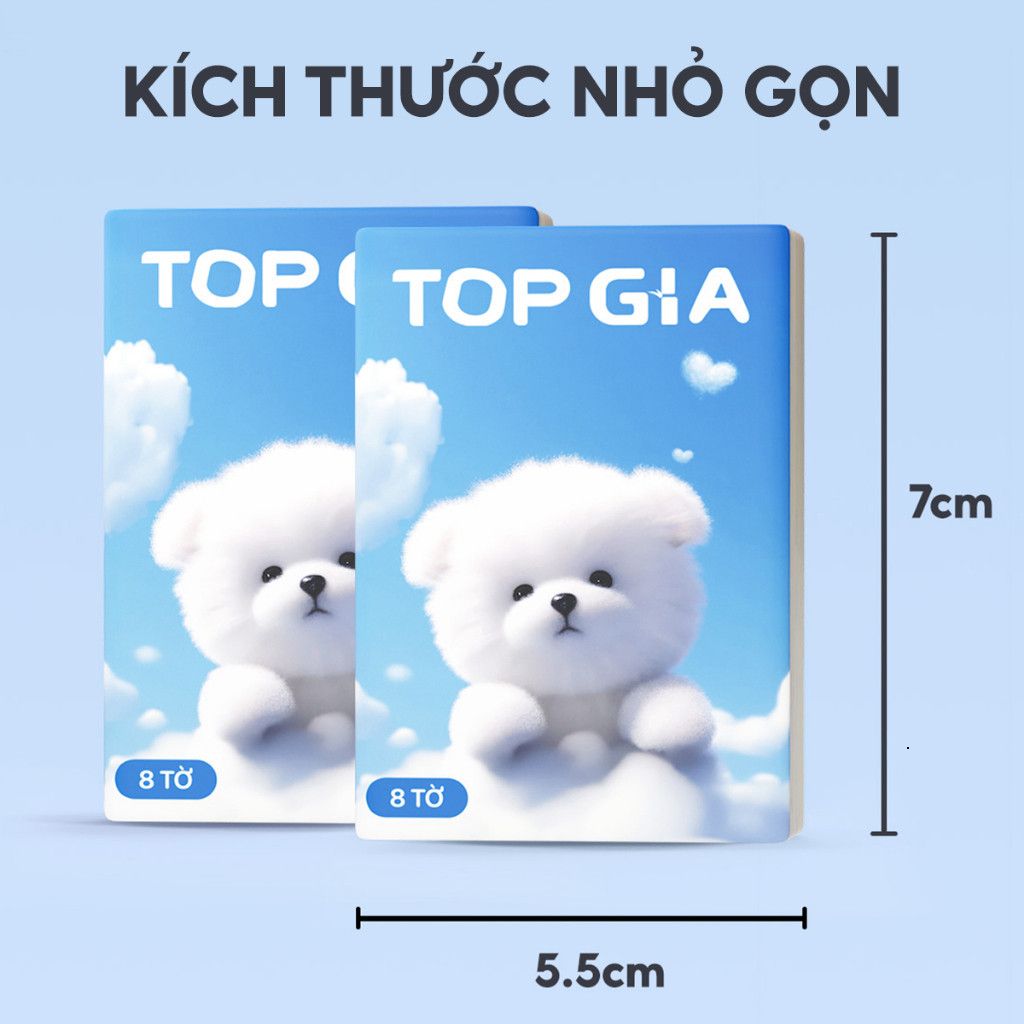  Bộ 10 Gói Khăn Giấy Mini Mèo Cao Cấp 4 Lớp Bỏ Túi [GIAO HÀNG 2-10 NGÀY | SỈ TỪ 2 TRIỆU | CÓ THỂ IN LOGO] 