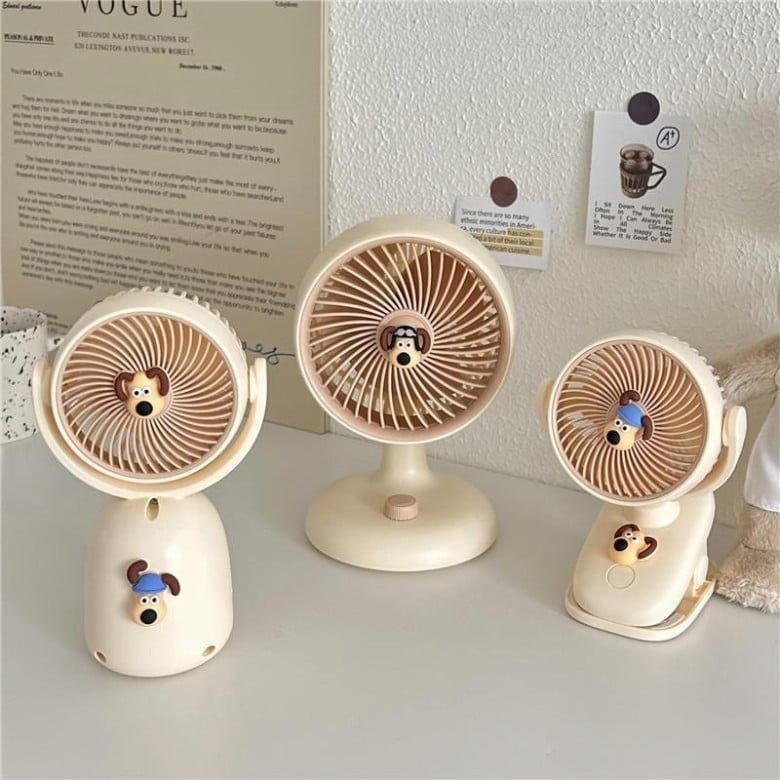  Quạt Mini USB Sạc Điện Cầm Tay - Giải nhiệt lý tưởng cho sinh viên và văn phòng! 