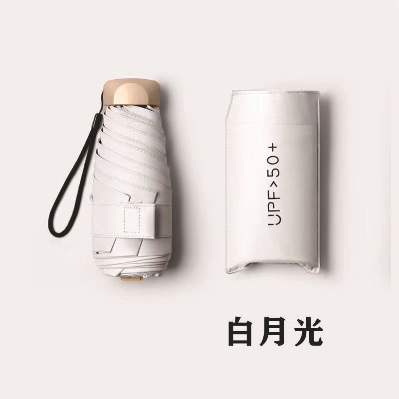  Ô Dù Gấp 5 Lần Nhỏ Gọn Kèm Túi - Dù Che Mưa, Chống Nắng UPF Cao, Siêu Nhẹ, Quà Tặng Doanh Nghiệp [GIAO HÀNG 2-10 NGÀY | SỈ TỪ 2 TRIỆU | CÓ THỂ IN LOGO] 