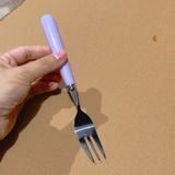  Bộ Muỗng, Nĩa Màu Tím Khoai Môn, Đỏ Phong Cách Hàn Quốc - Thìa Nĩa Salad Cán Dài, Đồ Ăn Gia Dụng [GIAO HÀNG 2-10 NGÀY | SỈ TỪ 2 TRIỆU | CÓ THỂ IN LOGO] 