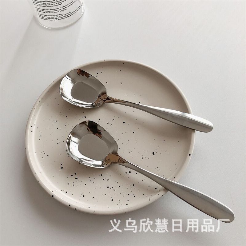  10 Bộ Muỗng Inox Đa Năng: Ăn Cơm, Món Tây, Múc Kem, Cắt Dưa Hấu [GIAO HÀNG 2-10 NGÀY | SỈ TỪ 2 TRIỆU | CÓ THỂ IN LOGO] 