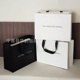  Túi quà cao cấp túi đóng gói quần áo xách tay túi giấy xuyên biên giới ruy băng 