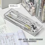  Hộp Đựng Bút Nhựa Trong Suốt Đa Năng - Hộp Văn Phòng Phẩm Học Sinh, Quà Tặng Cá Nhân [GIAO HÀNG 2-10 NGÀY | SỈ TỪ 2 TRIỆU | CÓ THỂ IN LOGO] 
