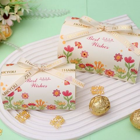  Hộp kẹo cưới màu xanh Hàn Quốc cao cấp tươi mát - Hộp quà tặng tay trống [GIAO HÀNG 2-10 NGÀY | SỈ TỪ 2 TRIỆU | CÓ THỂ IN LOGO] 