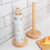  Giá Đựng Khăn Giấy Nhà Bếp Bằng Gỗ Dẻ Gai - Đế Lót Cốc, Kệ Đựng Đồ Dùng, Đũa, Phụ Kiện Bồn Rửa Đa Năng [GIAO HÀNG 2-10 NGÀY | SỈ TỪ 2 TRIỆU | CÓ THỂ IN LOGO] 