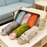  Túi đựng dép đi du lịch bằng vải cotton, tiện dụng, chống nước, chống bụi, 
