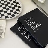  Sổ Ghi Chép Đen Phong Cách Hàn Quốc: Đạo Cụ Chụp Ảnh Instagram Đặt Trước! 