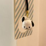  ```(ĐẶT TRƯỚC) Sách Nhỏ Đỏ Dễ Thương Kèm Chó Sanrio Pacha, Mặt Dây Chuyền & Túi Độc Đáo``` 
