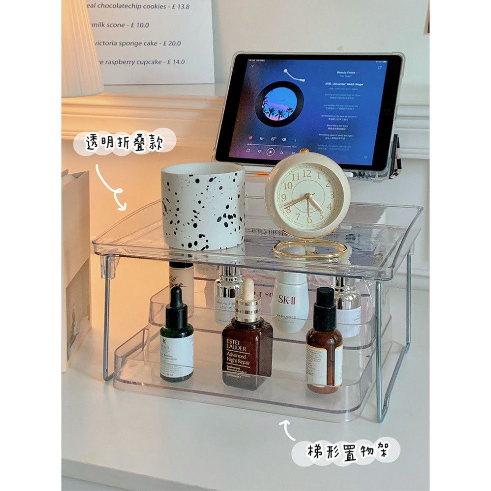  ```Đặt Hàng Trước: Kệ Trang Trí Bàn Làm Việc, Giải Pháp Lưu Trữ Mỹ Phẩm và Đồ Nhỏ Gọn Nhiều Tầng``` 