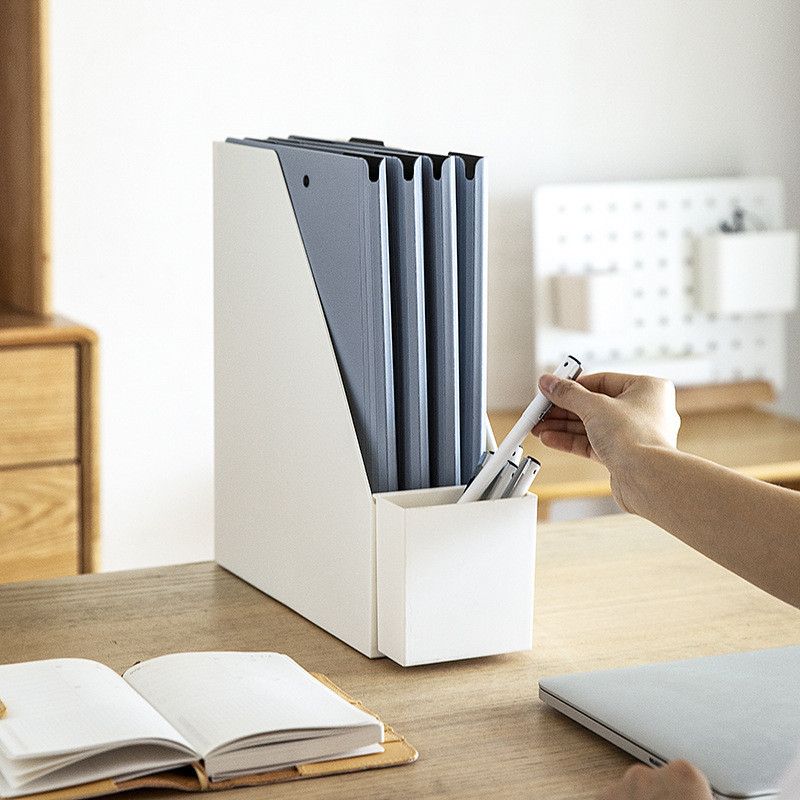  Hộp Đựng Góc Vuông Đơn Giản Xếp Tài Liệu, Sách Vở Trên Bàn [GIAO HÀNG 2-10 NGÀY | SỈ TỪ 2 TRIỆU | CÓ THỂ IN LOGO] 