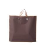  Túi Nhựa Tote Trong Suốt Mờ Tùy Chỉnh Logo Cho Shop Quần Áo Trẻ Em Phụ Nữ 
